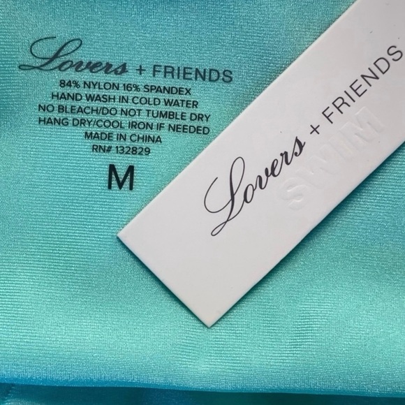 💋NWT Lovers + Friends Mint Green Wrapped Up Bikini Bottom - Picture 15 of 15